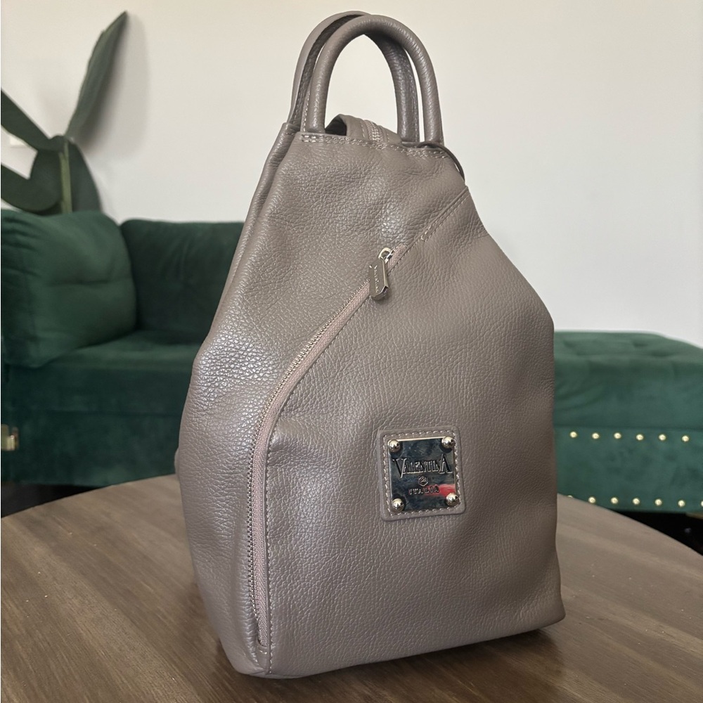 Valentina Italia Leather Backpack